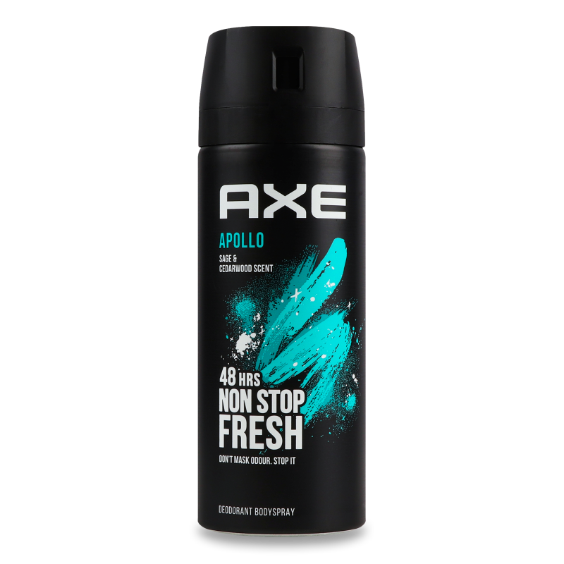 Дезодорант Apollo д/чоловіків 150мл спрей Axe