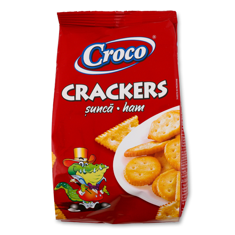 Крекер з шинкою 100г Croco