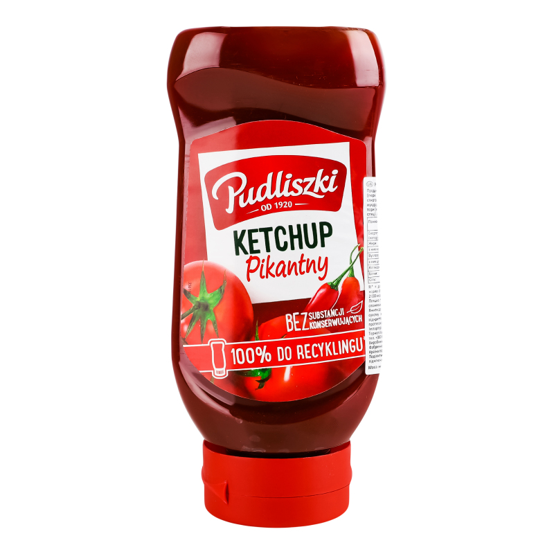 Кетчуп Гострий Pudliszki п/пл
