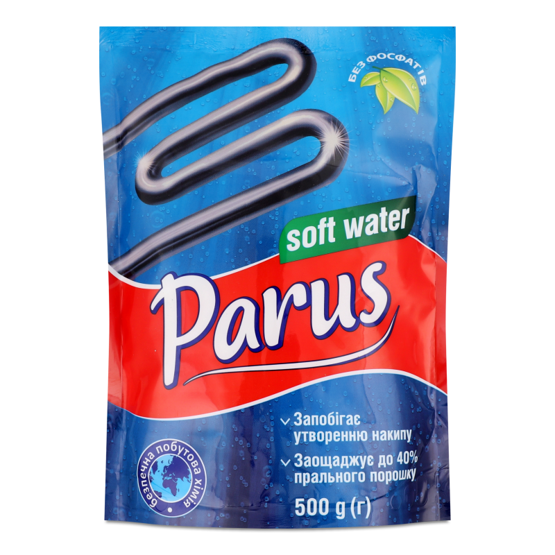 Засіб д/пом”якшення води 500г Парус