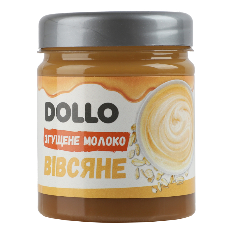 Молоко згущене Вівсяне Dollo п/б