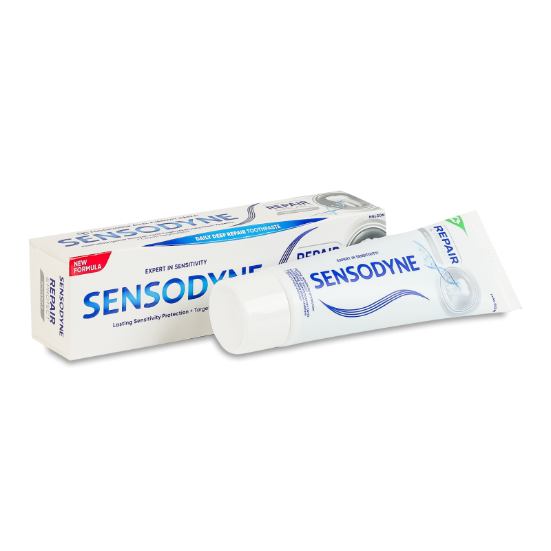 Паста зубна Відновлення та захист відбілююча 75мл Sensodyne