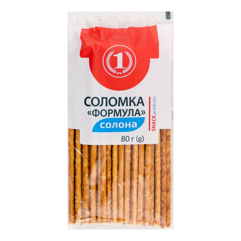 Соломка соленая Формула ТМ №1 м/у 80г ТМ №1(4823096502748): купить в ...