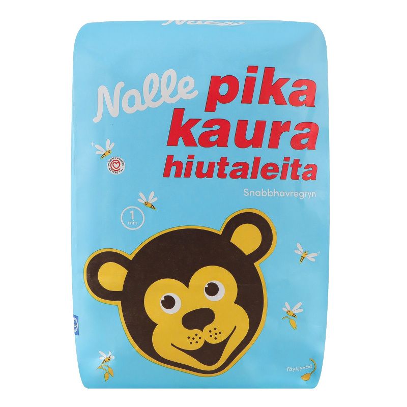 Пластівці вівсяні з цільного зерна Nalle м/у