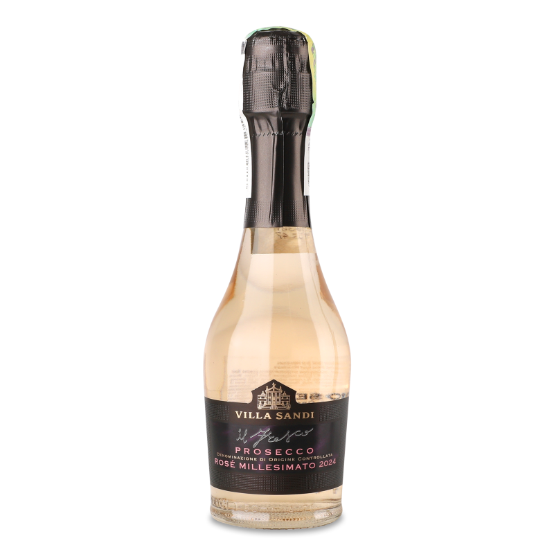 Вино ігристе Il Fresco Prosecco рожеве брют 11% 0,2л Villa Sandi