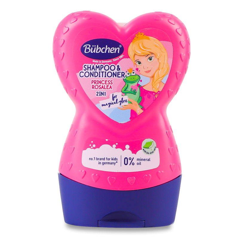 Шампунь 2в1 дитячий Принцеса Розалея 230мл Bubchen
