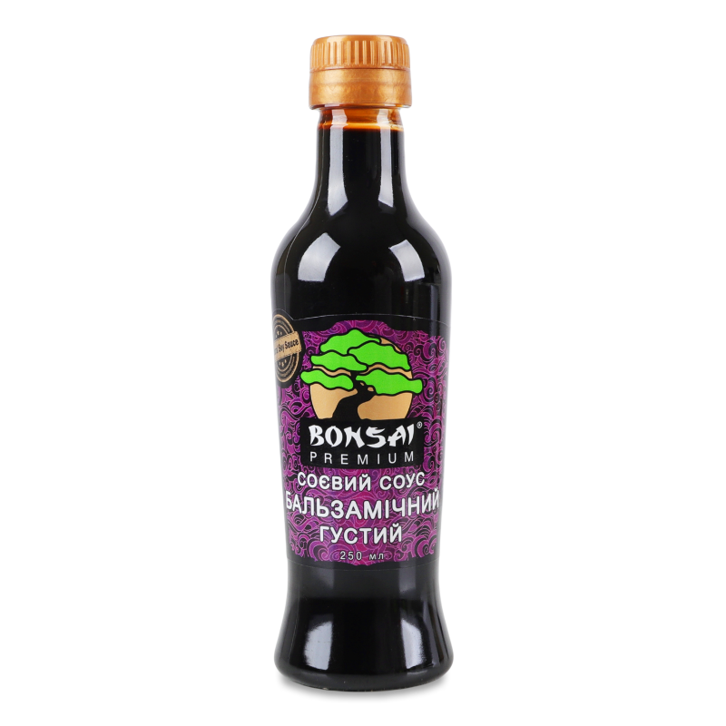 Соус соєвий Бальзамічний 250мл пет Бонсай Преміум