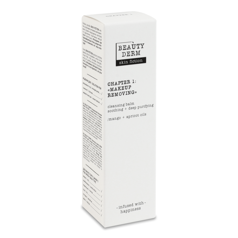 Бальзам д/обличчя Skin Fiction з оліями манго та абрикосу очищаючий 50мл Beautyderm