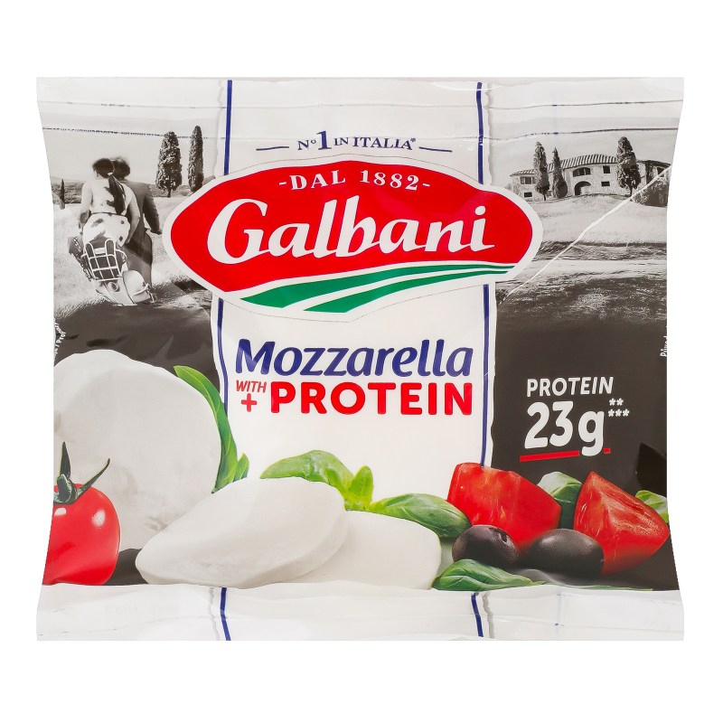 Сыр 25% свежий Моцарелла Протеин Galbani м/у 125г Galbani