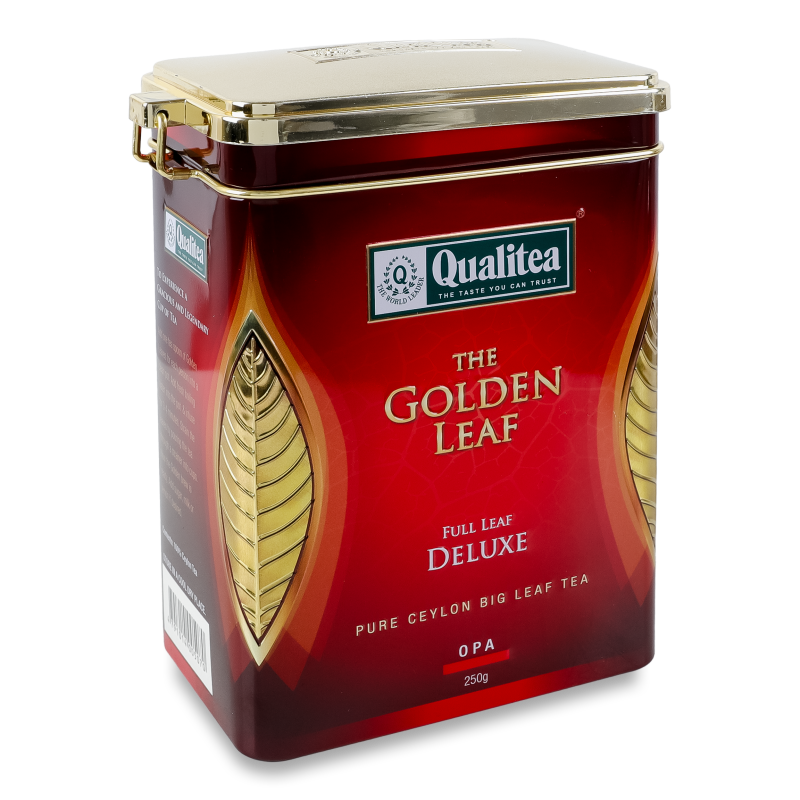 Чай Екстра чорний крупнолистовий 250г ж/б Кволіті