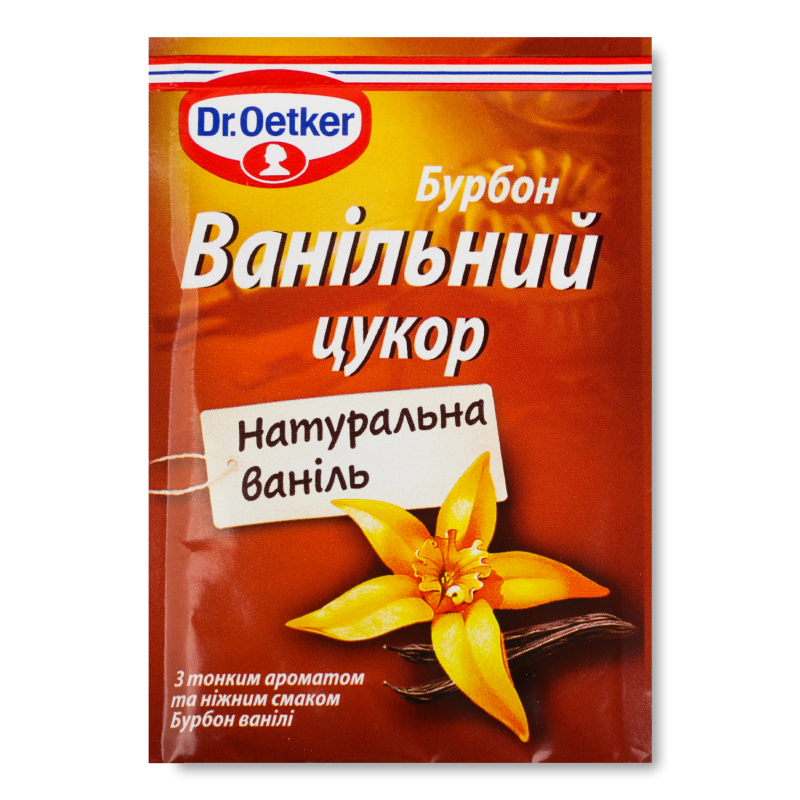Цукор ванільний Бурбон 8г Dr.Oetker
