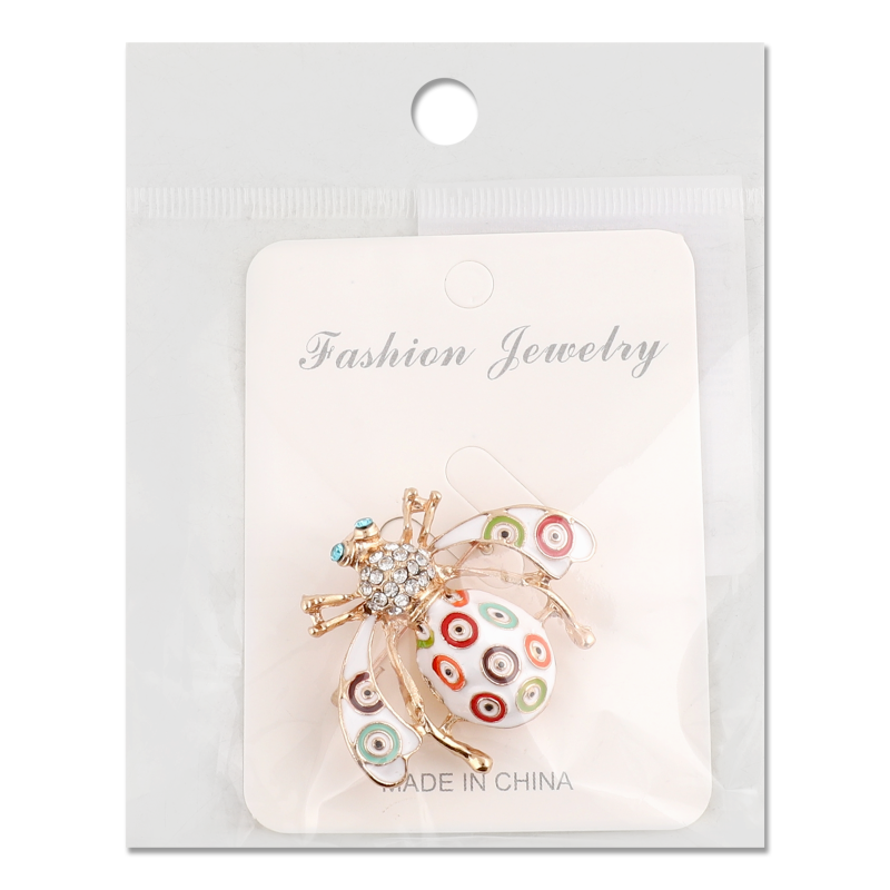 Брошка Комаха з камінцями 3*5см