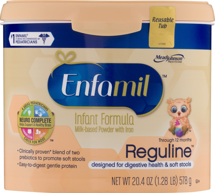 Enfamil Infant Formula Milkbased Powder With Iron Reguline Through 12