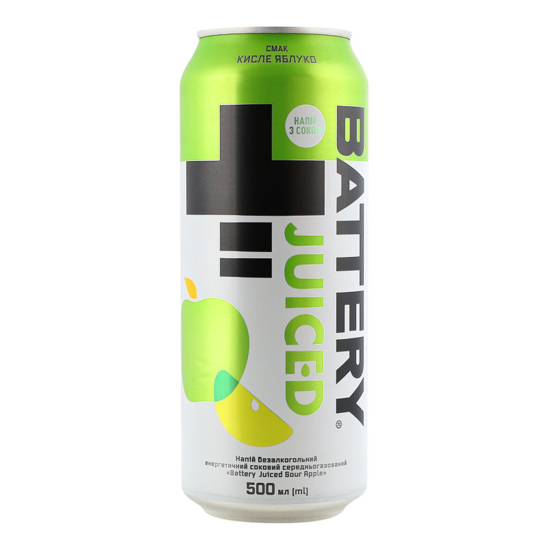 【永池】 Напій енергетичний безалкогольний середньогазований Sour apple