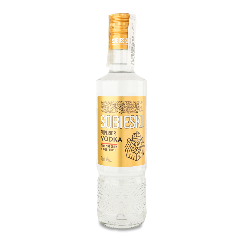 Горілка Superior 40% 0,5л Sobieski