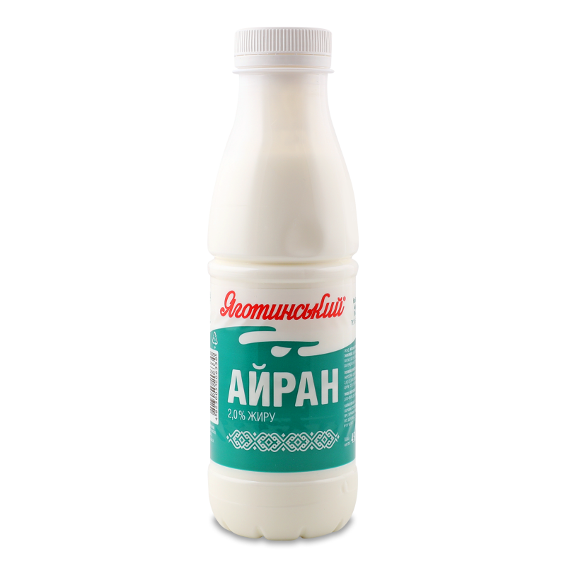 Напій кисломолочний Айран 2% 450г пет Яготинський