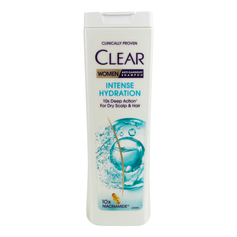 Шампунь против перхоти Intense hydration Women Clear 360мл Clear