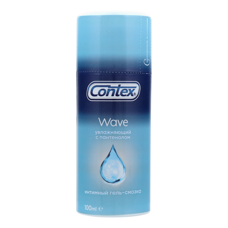 Гель-смазка Contex Plus Wave увлажн с пантенолом 100мл Contex ...