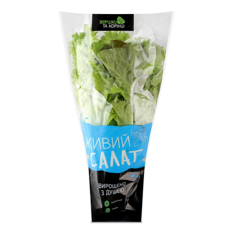 Набір Салатний Дуболистий+Фрізе 180г Вершки та корінці