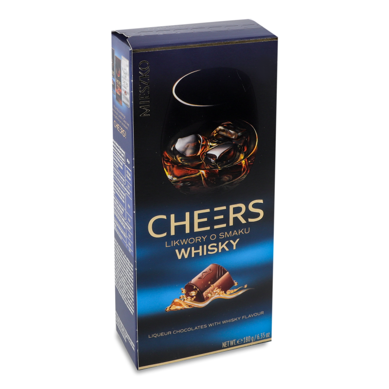 Цукерки з смаком віскі 180г Мешко