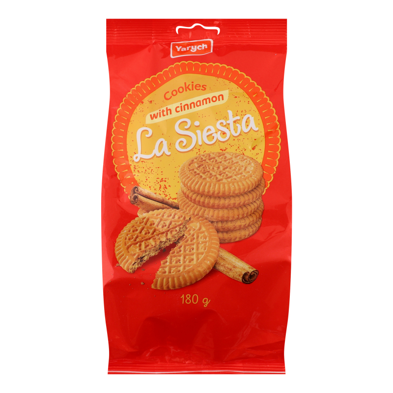 Печиво цукрове з корицею La Siesta Yarych м/у