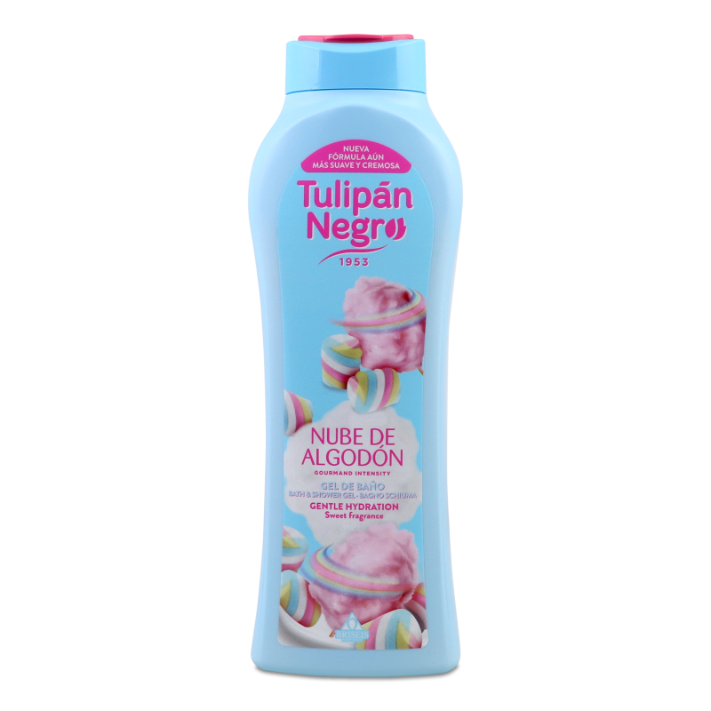 Гель д/душу Бавовняна хмара 650мл Tulipan Negro