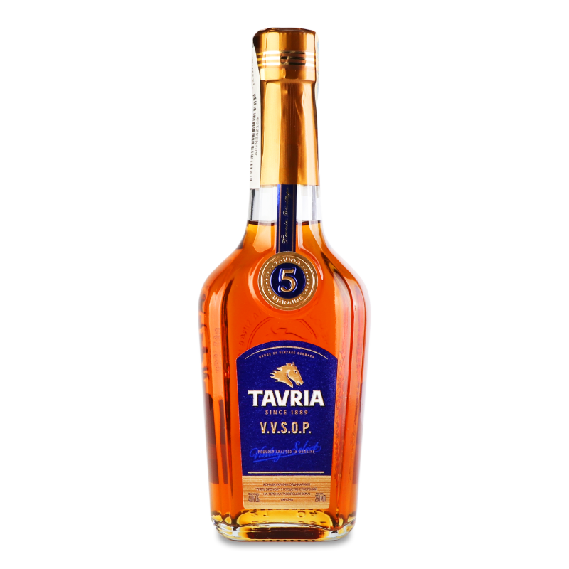 Коньяк VSOP ординарний 40% 0,25л Таврія