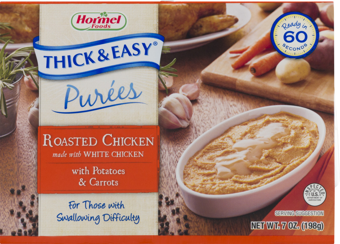 Hormel Thick & Easy Purees Roasted Chicken with Potatoes & Carrots
