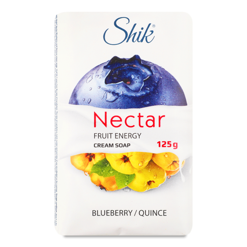Крем-мило Нектар Чорниця та айва 125г Шик