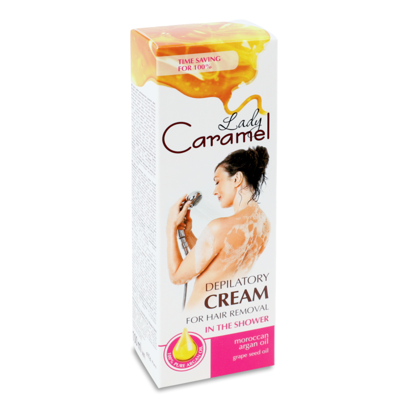 Крем д/депіляції тіла в душі 100мл Леді Карамел