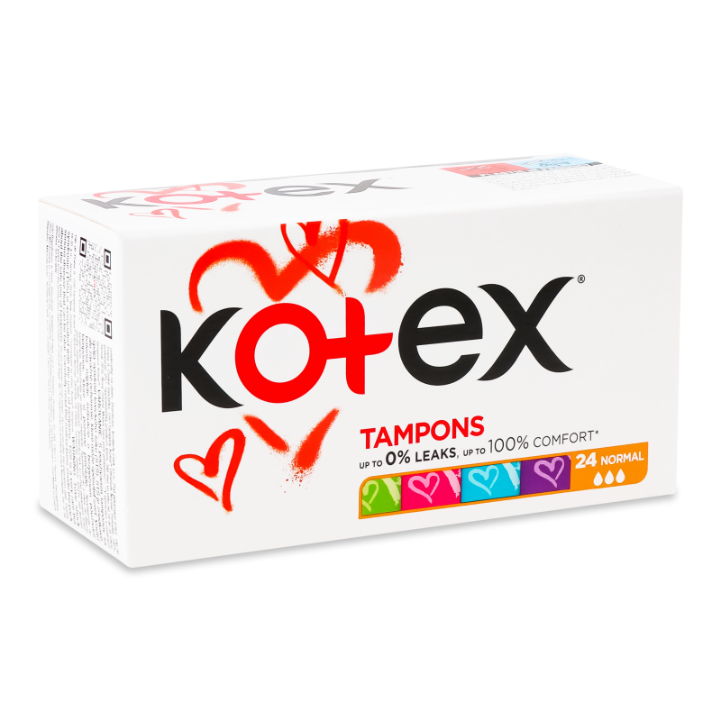 Тампони Ультра Сорб нормал 24шт Котекс