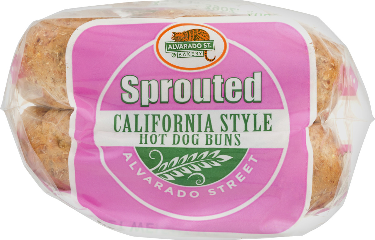 Alvarado St. Bakery Seriously Sprouted California Style Hot Dog Buns