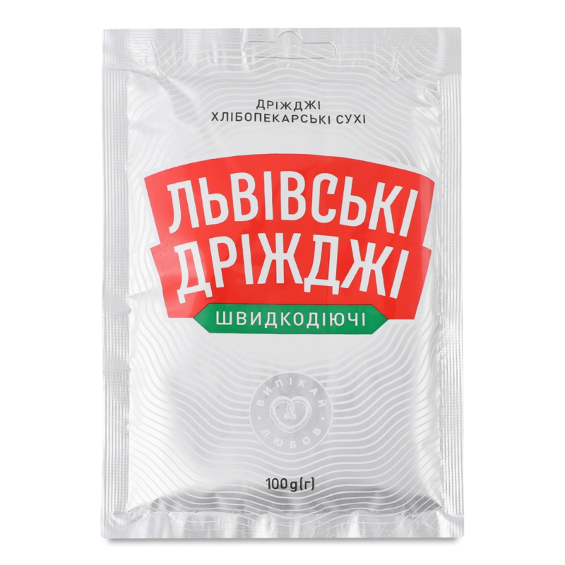 Дріжджі сухі 100г Львівські дріжджі