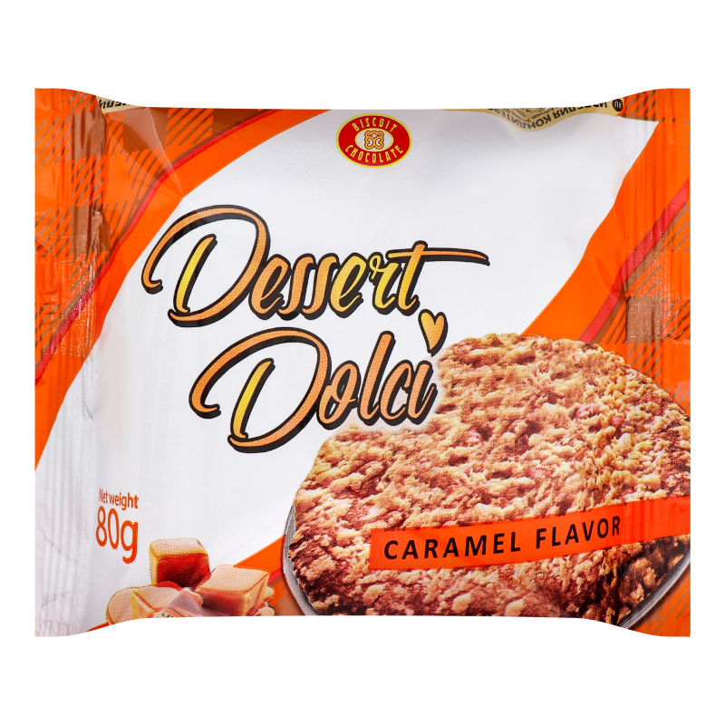 Десерт бісквітно-пісочний Caramel Dolci Бісквіт Шоколад м/у