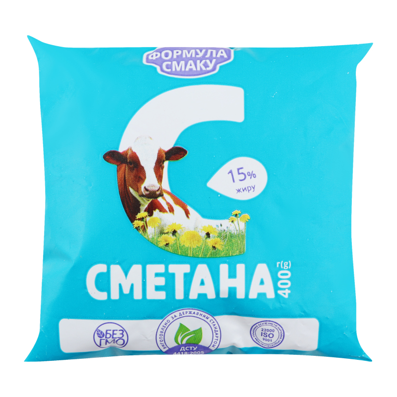 Сметана 15% Формула смаку м/у
