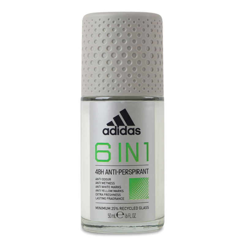 Антиперспірант 6в1 д/чоловіків кульковий 50мл Adidas