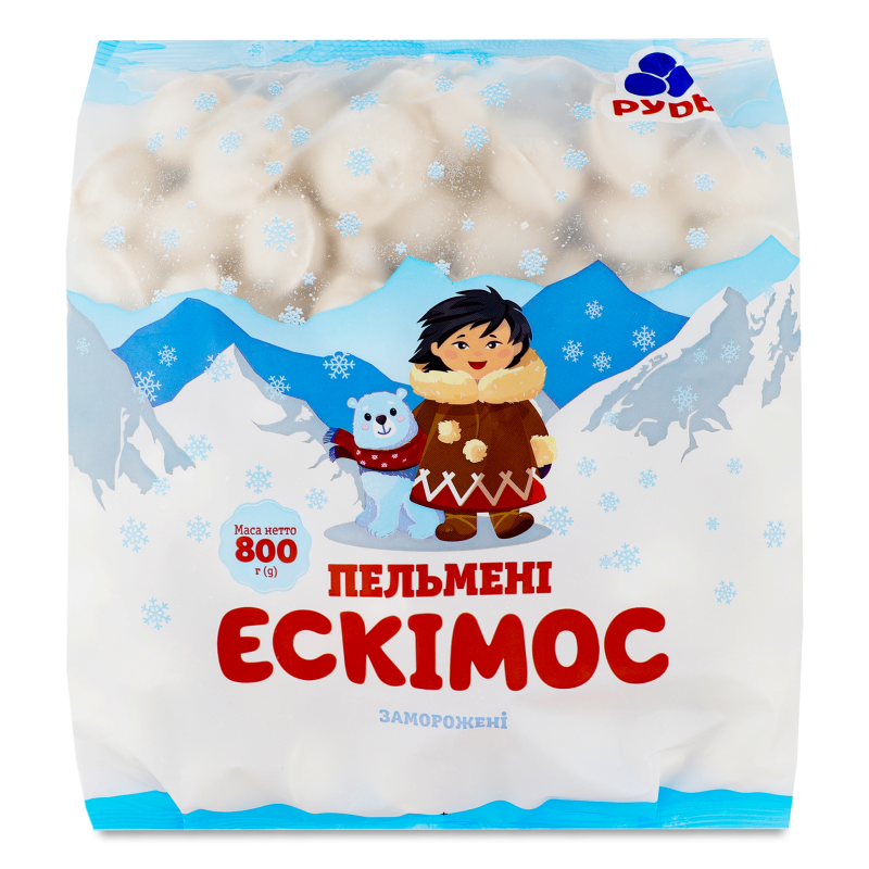 Пельмені Ескімос 800г Rud