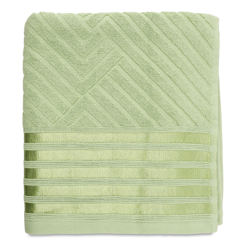 Рушник сіро-зелений махровий 50*90см 500г/м2 GM Textile