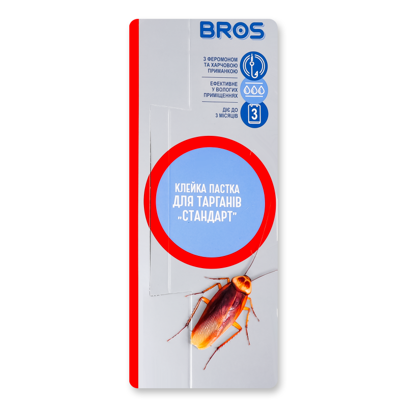 Пастка д/тарганів Стандарт клейка Брос