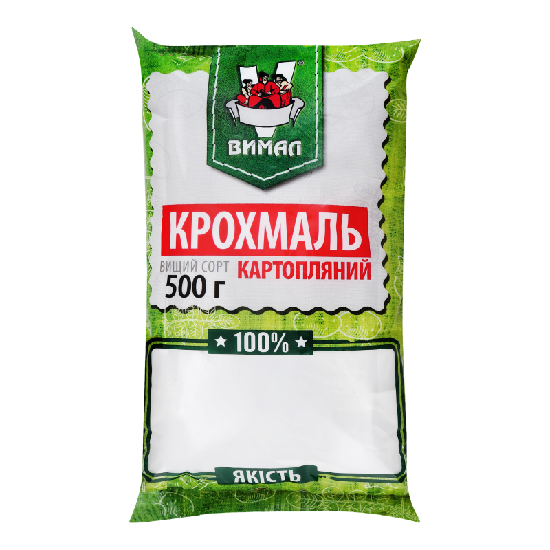 Крахмал картофельный Вимал м/у 500г Вимал(14820013930056): купить в ...