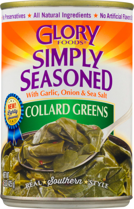 Glory Foods Simply Seasoned Collard Greens Glory Foods(736393103430