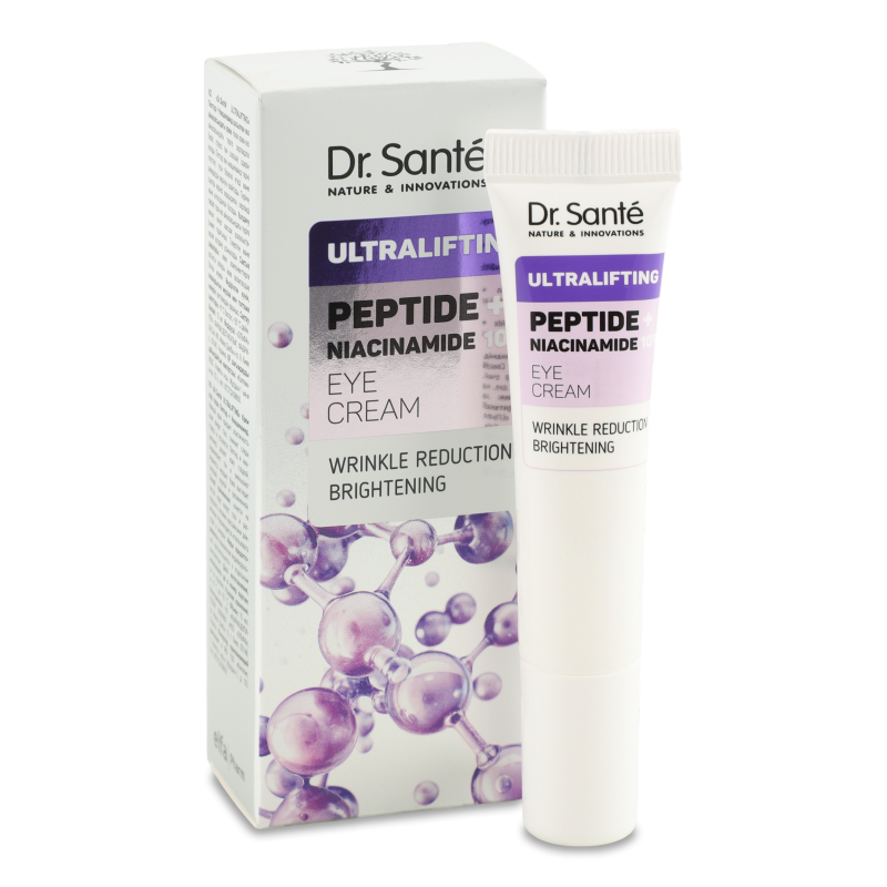 Крем під очі Ultralifting Пептид+Ніацинамід 15мл Dr.Sante