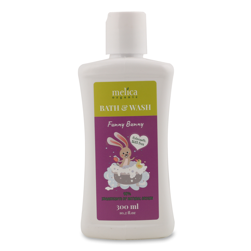 Піна д/ванни дитяча Від Зайчика 300мл Меліса Органік