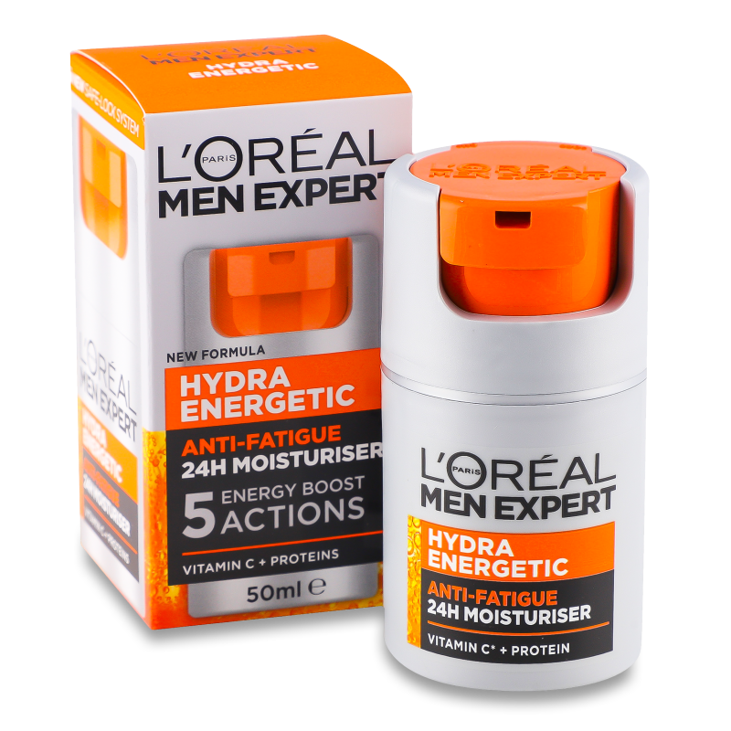Крем д/обличчя Гідра Енергетик Зволожучий догляд 50мл Лореаль Мен Експрет