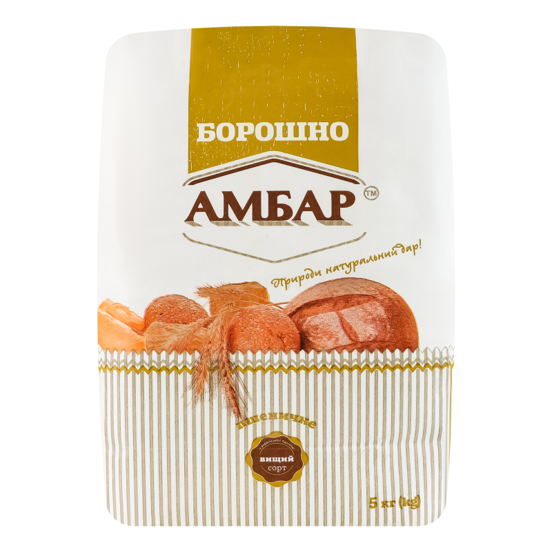 Мука пшеничная Амбар м/у 5кг Амбар(14820233400063): купить в интернет ...