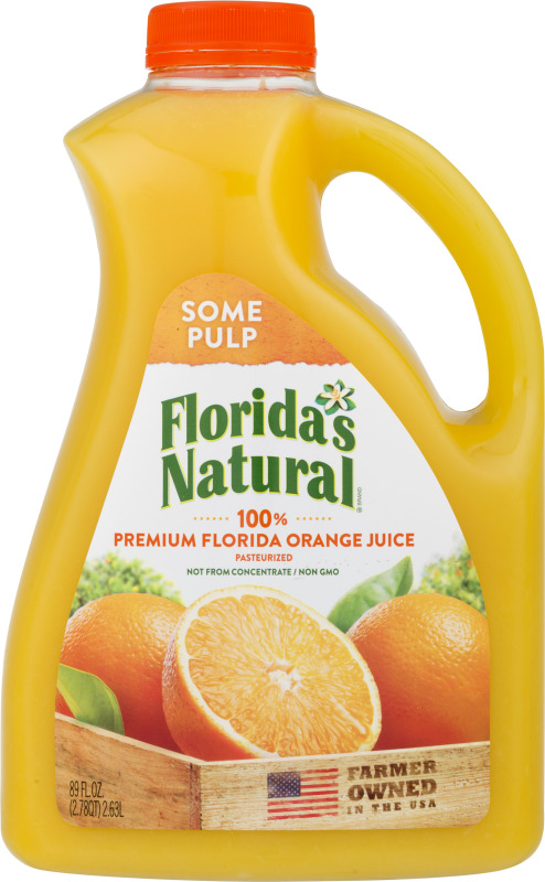 ぽんぽ Florida's Natural Orange Juice Some Pulp Florida's Natural