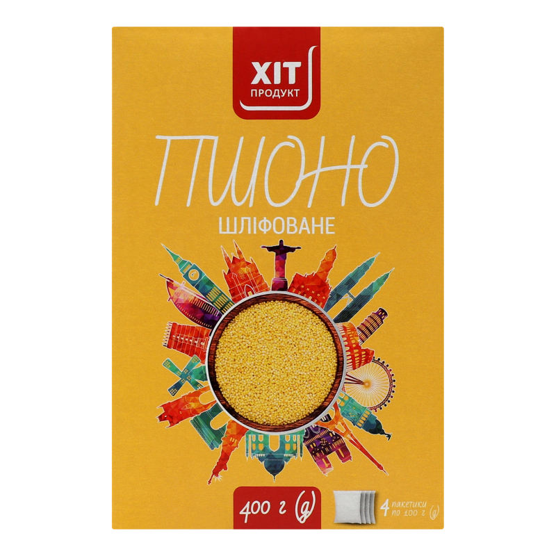 Пшоно шліфоване Хіт продукт к/у 4х