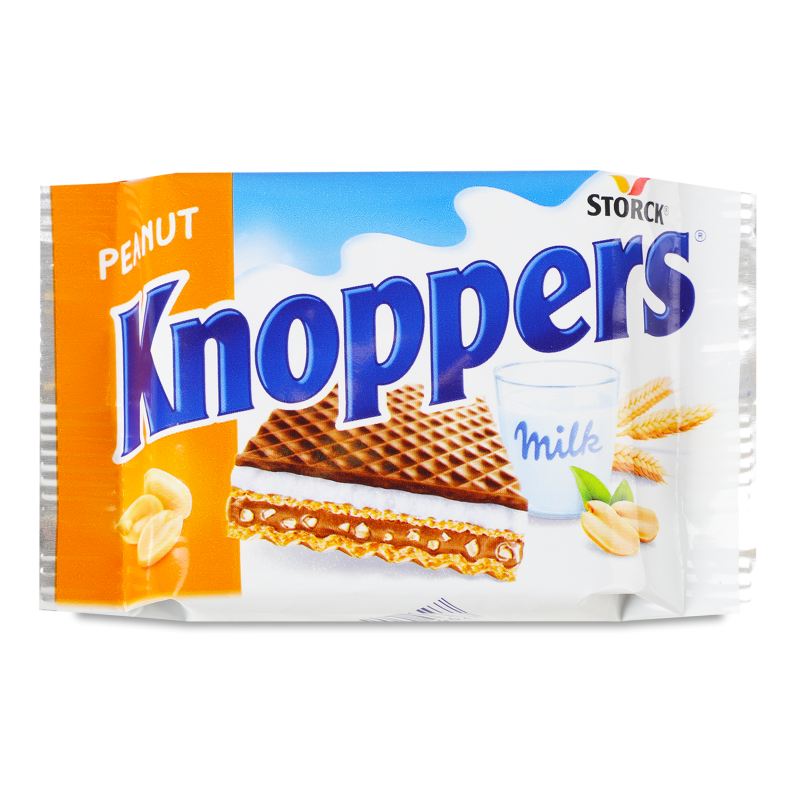 Вафлі Knoppers з арахісом 25г Storck