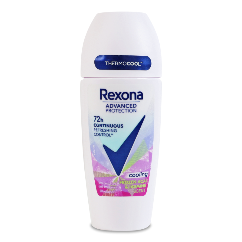Антиперспірант Advanced Protection Frozen acai&Jasmine охолоджуючий кульковий 50мл Rexona
