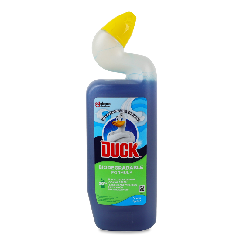 Гель д/чищення унітазів Ocean Splash 750мл Duck